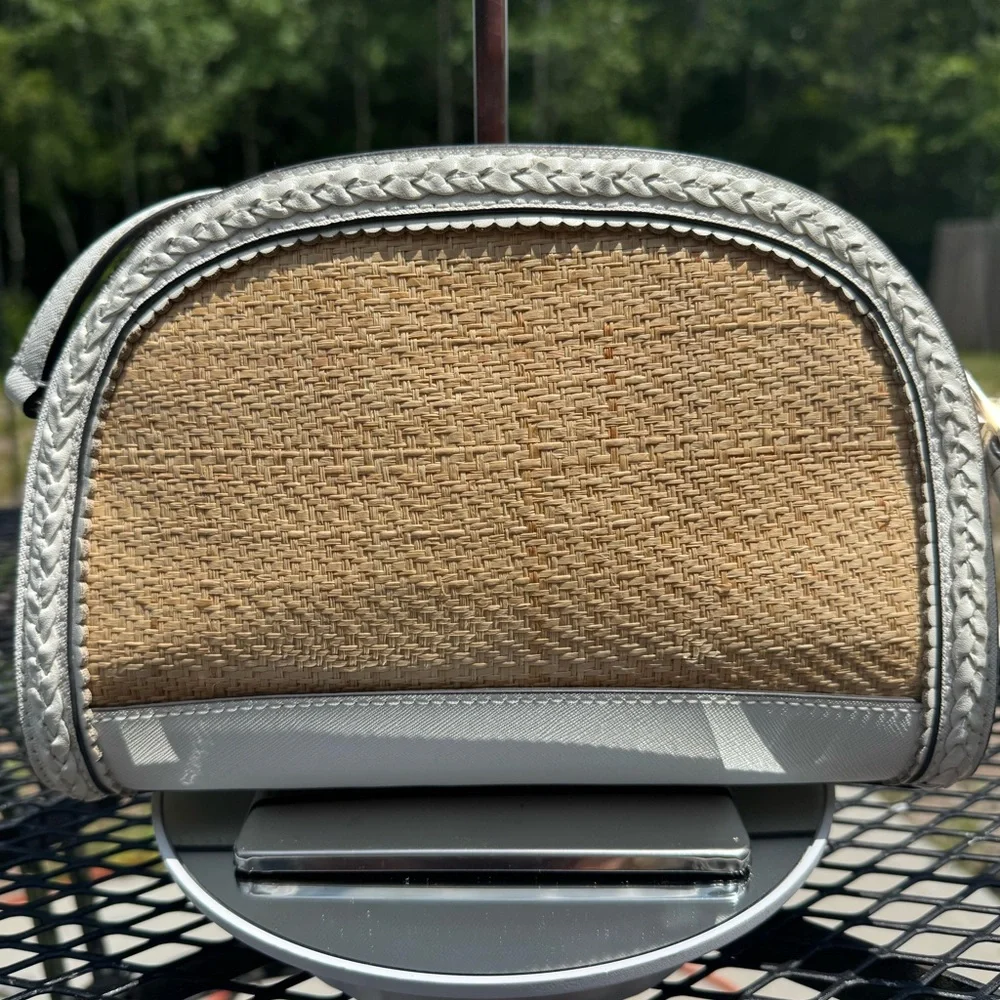 Kate Spade Reiley Straw Dome Crossbody - Picture 4 of 16